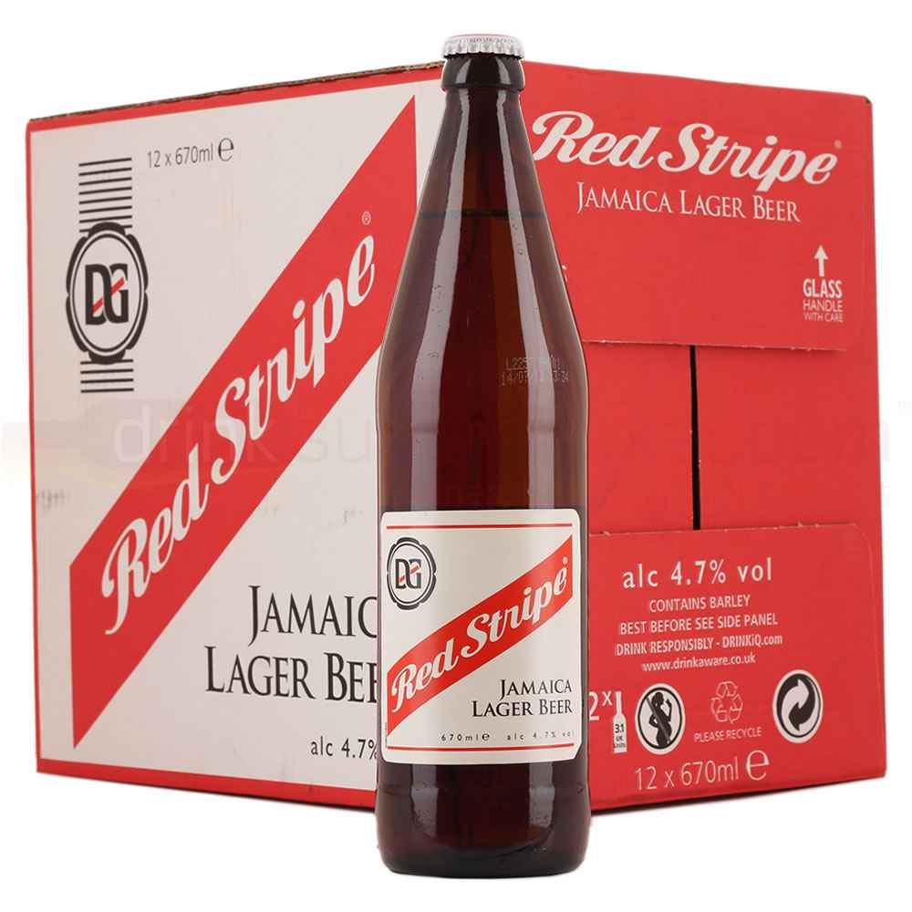 Red Stripe Premium Lager 12x 660ml