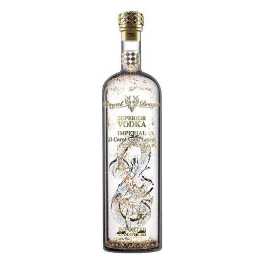 Royal Dragon Imperial with Gold Leaves Vodka 1.5Ltr Magnum