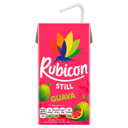 Rubicon Guava Juice Drink 27x 288ml