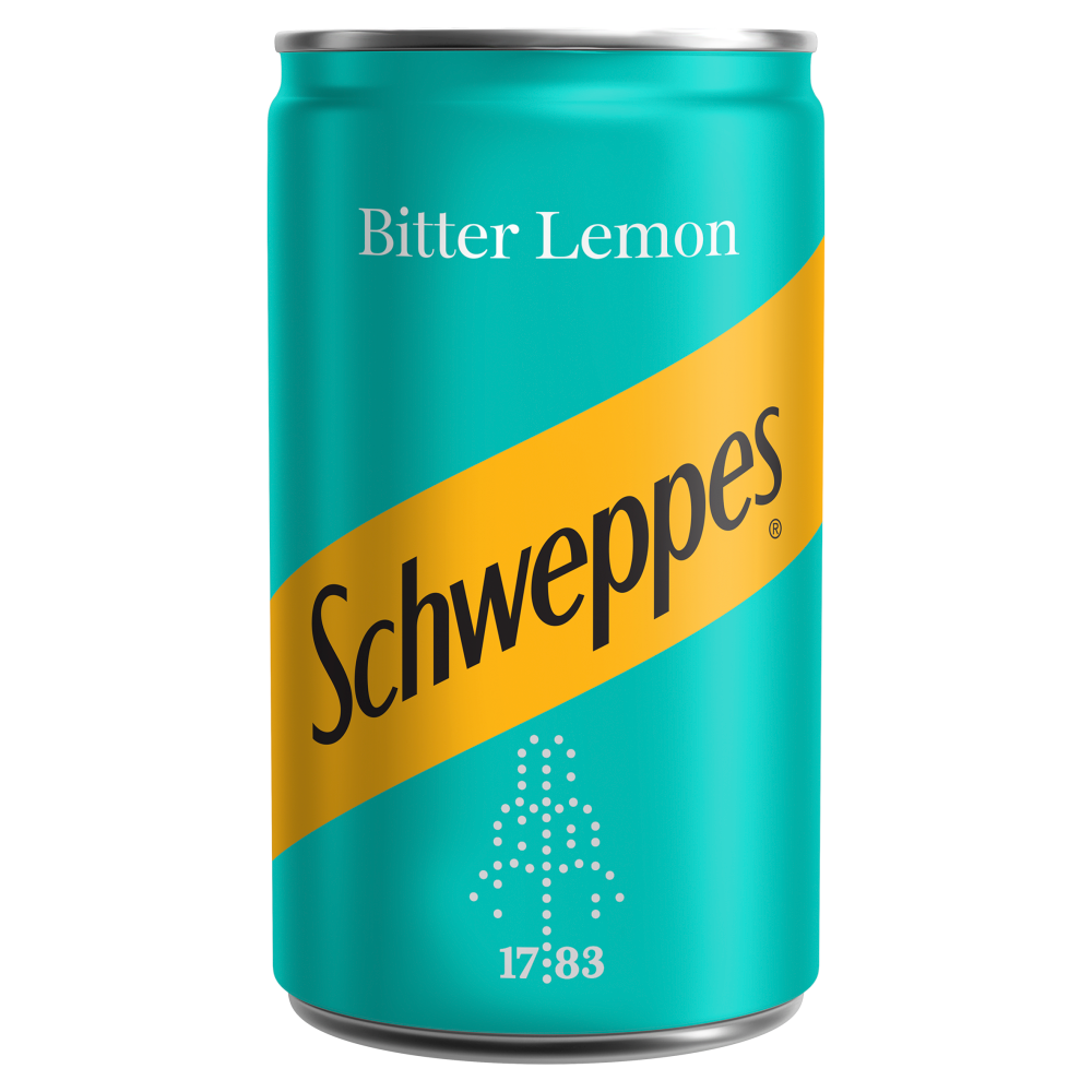 Schweppes Bitter Lemon 24x 150ml Cans
