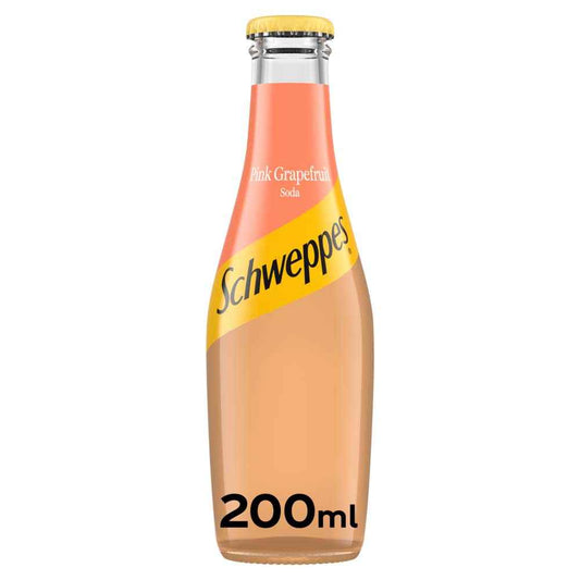 Schweppes Pink Grapefruit Soda 24x 200ml