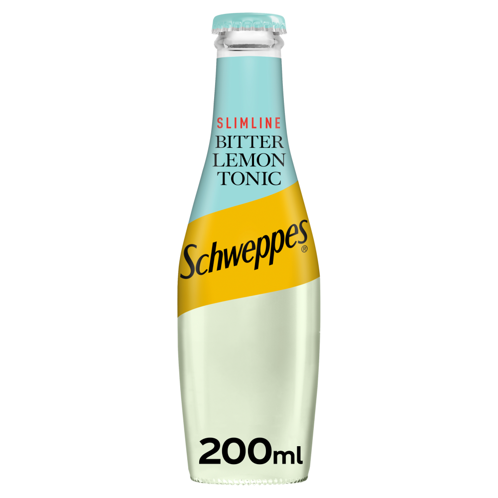 Schweppes Slimline Bitter Lemon 24x 200ml