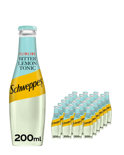 Schweppes Slimline Bitter Lemon 24x 200ml