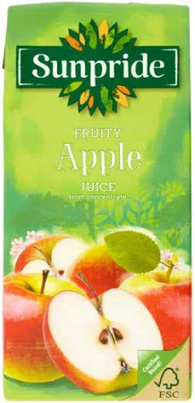 Sunpride Apple 12 x 1lt Cartons