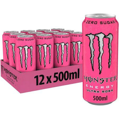 Monster Energy Ultra Rosa 12 x 500ml