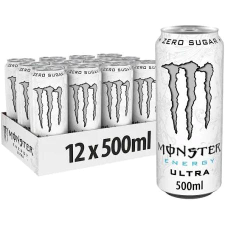 Monster Energy Ultra White 12 x 500ml