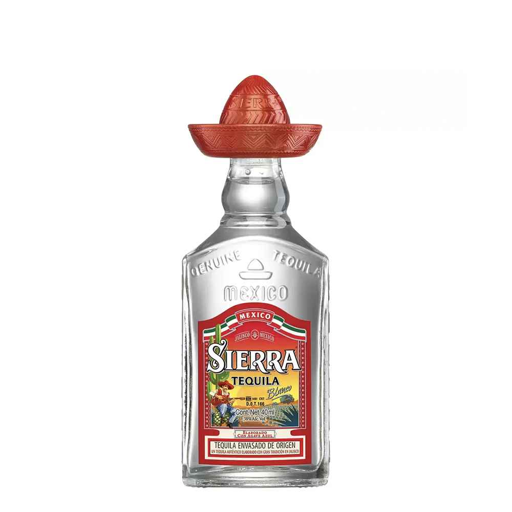 Sierra Silver Blanco Tequila 5cl Miniature