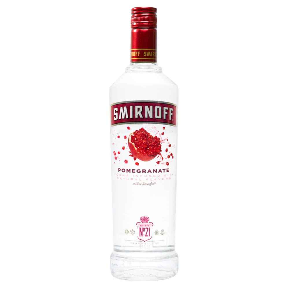 Smirnoff Pomegranate Flavoured Vodka 75cl