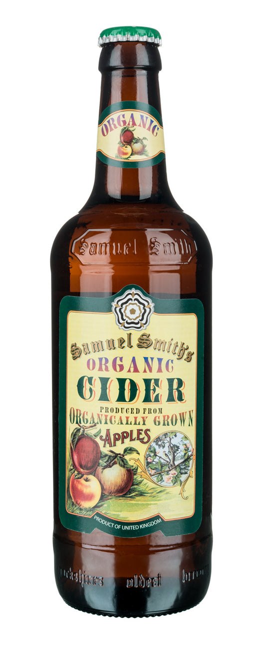 Samuel Smiths Organic Apple Cider 12x 550ml