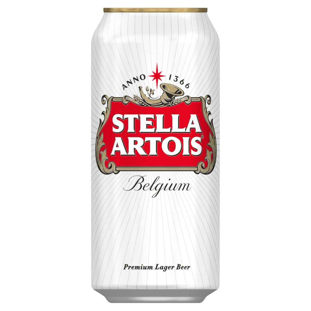 Stella Artois Premium Lager 18x 440ml Cans