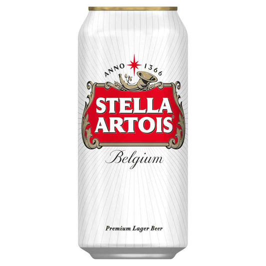 Stella Artois Premium Lager 18x 440ml Cans
