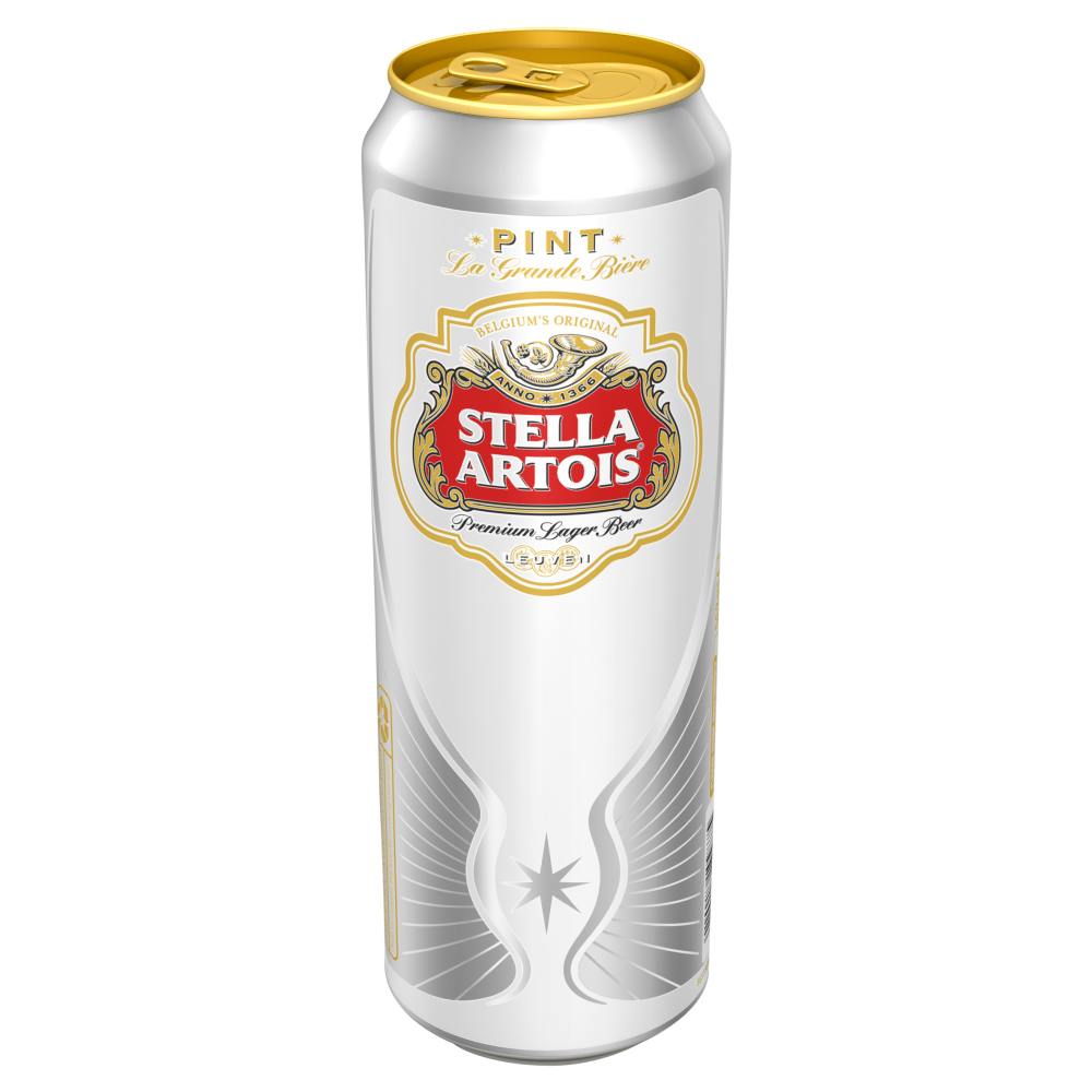 Stella Artois Premium Lager 24x 568ml Pint Cans