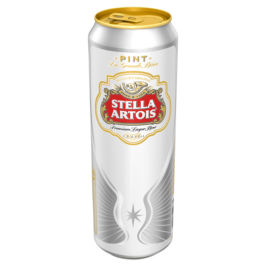 Stella Artois Premium Lager 568ml Pint Can