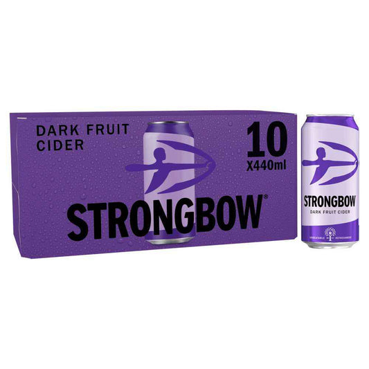 Strongbow Dark Fruit Cider 10x 440ml