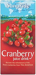 Sunpride Cranberry 12 x 1lt Cartons