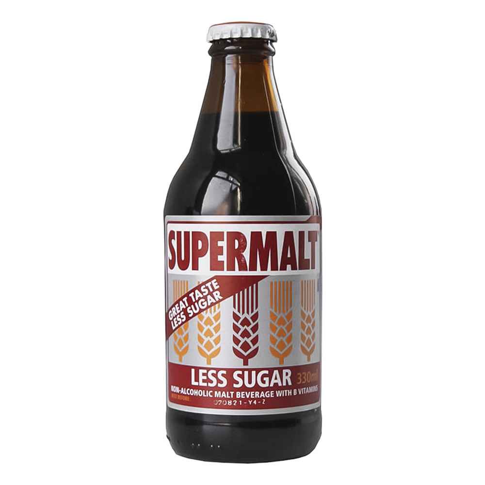 Supermalt Less Sugar Beverage 24x 330ml