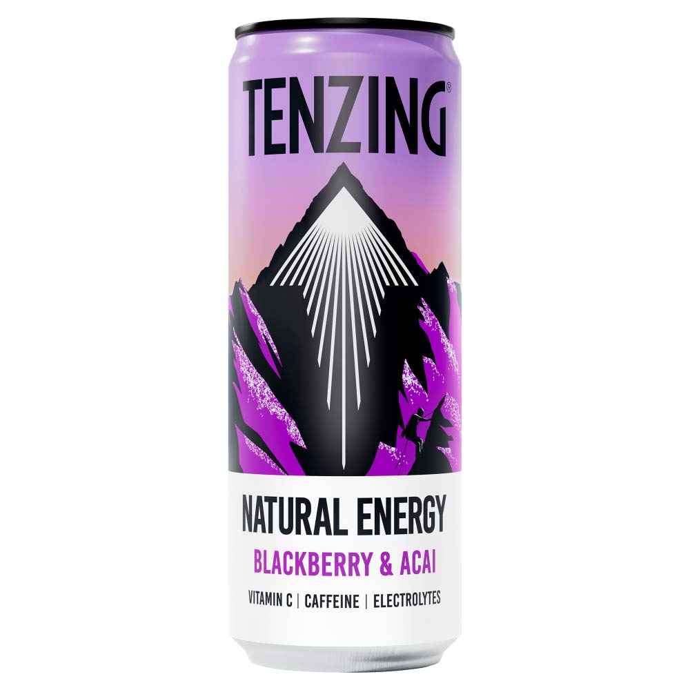 Tenzing Blackberry & Acai Energy Drink 12x 330ml