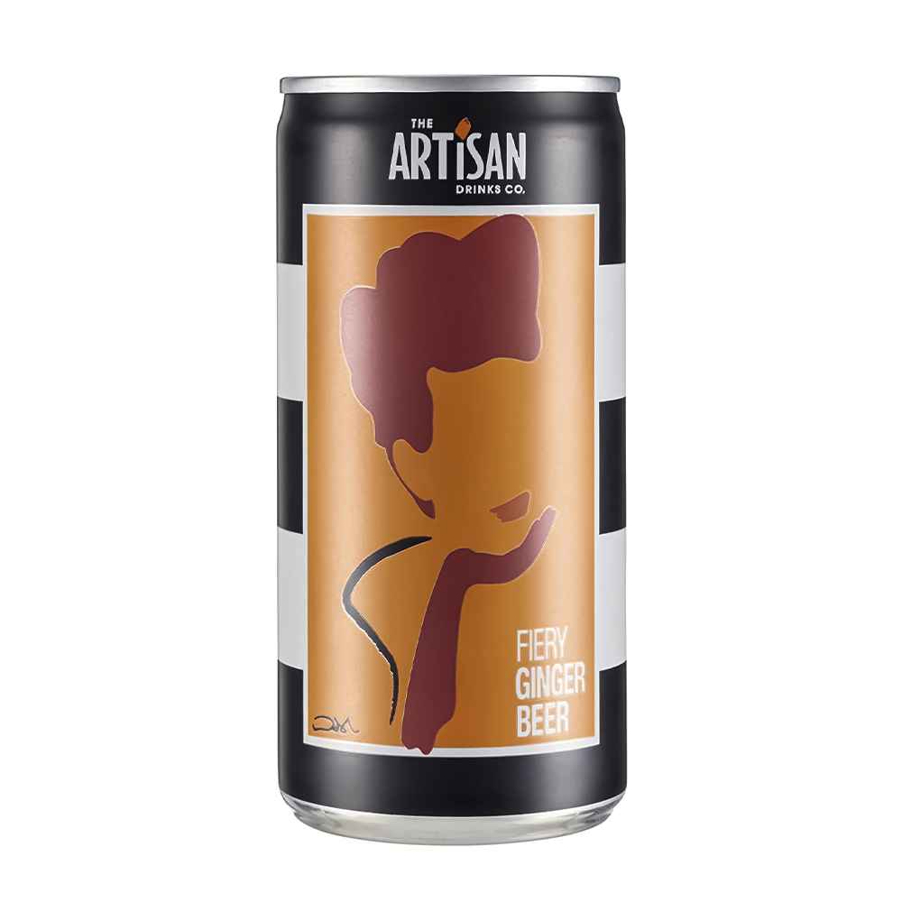 The Artisan Fiery Ginger Beer 24x 200ml Cans