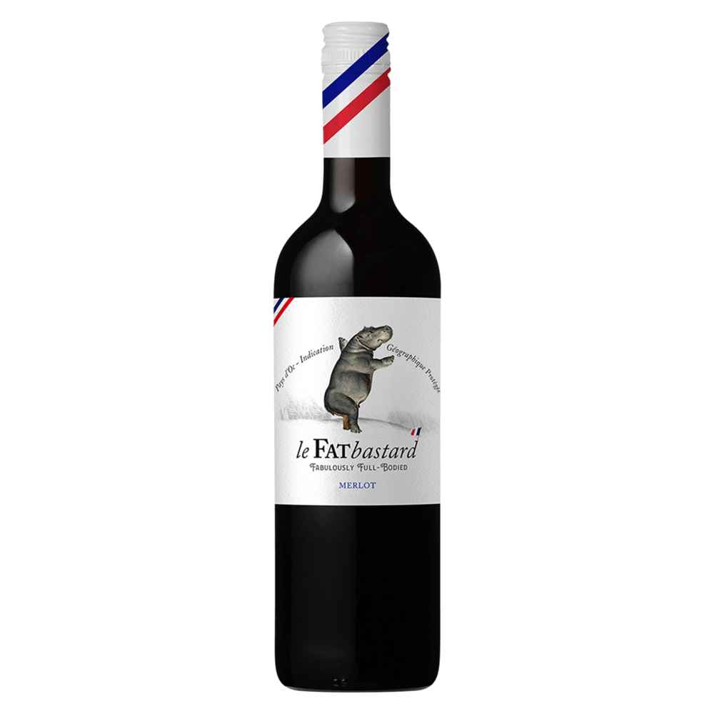 Thierry and Guy Fat Bastard Merlot Wine 75cl