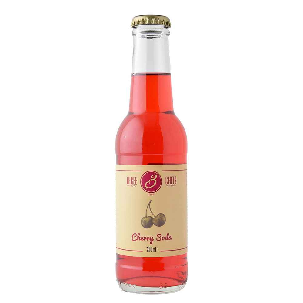 Three Cents Cherry Soda 24x 200ml