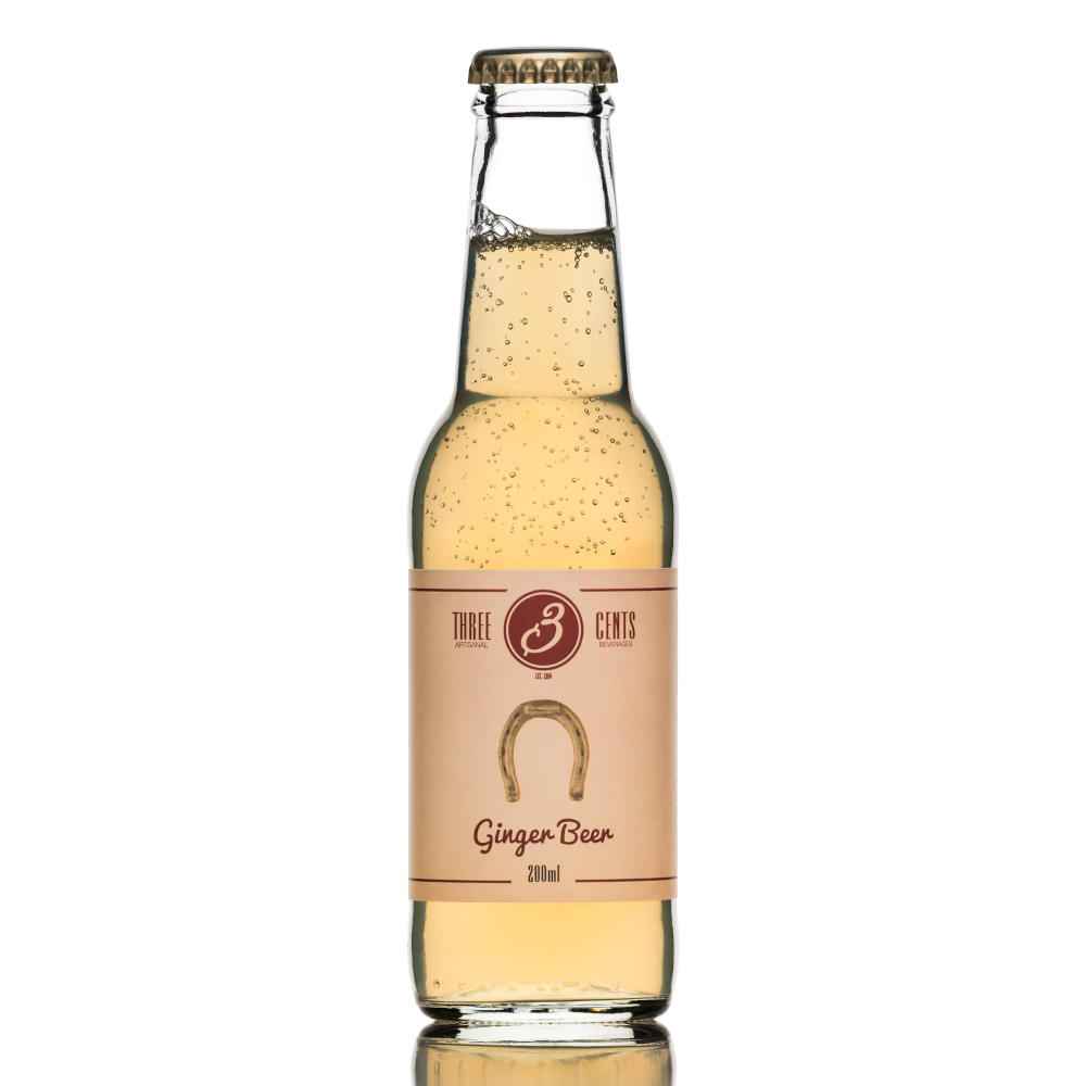 Three Cents Ginger Beer 24x 200ml