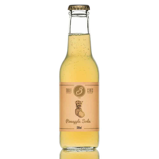 Three Cents Pineapple Soda 24x 200ml
