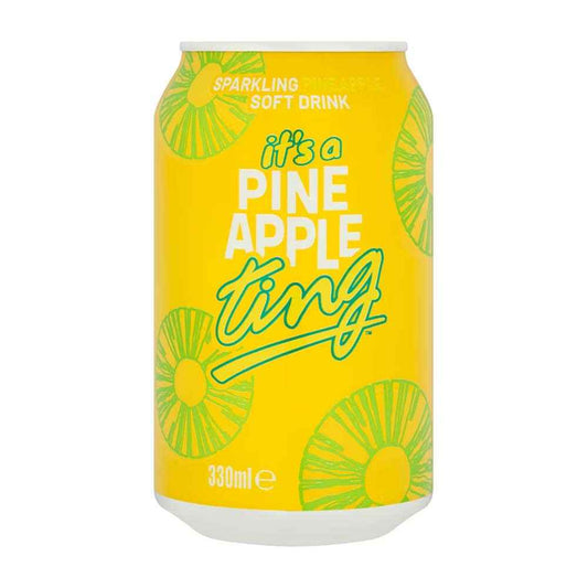 Ting Pineapple Soda 24x 330ml Cans