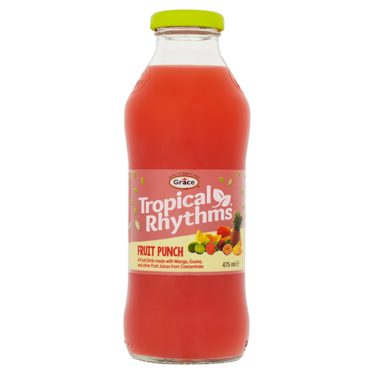 Tropical Rhythms Fruit Punch 12x 475ml