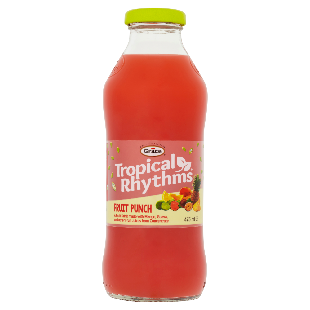 Tropical Rhythms Fruit Punch 12x 475ml