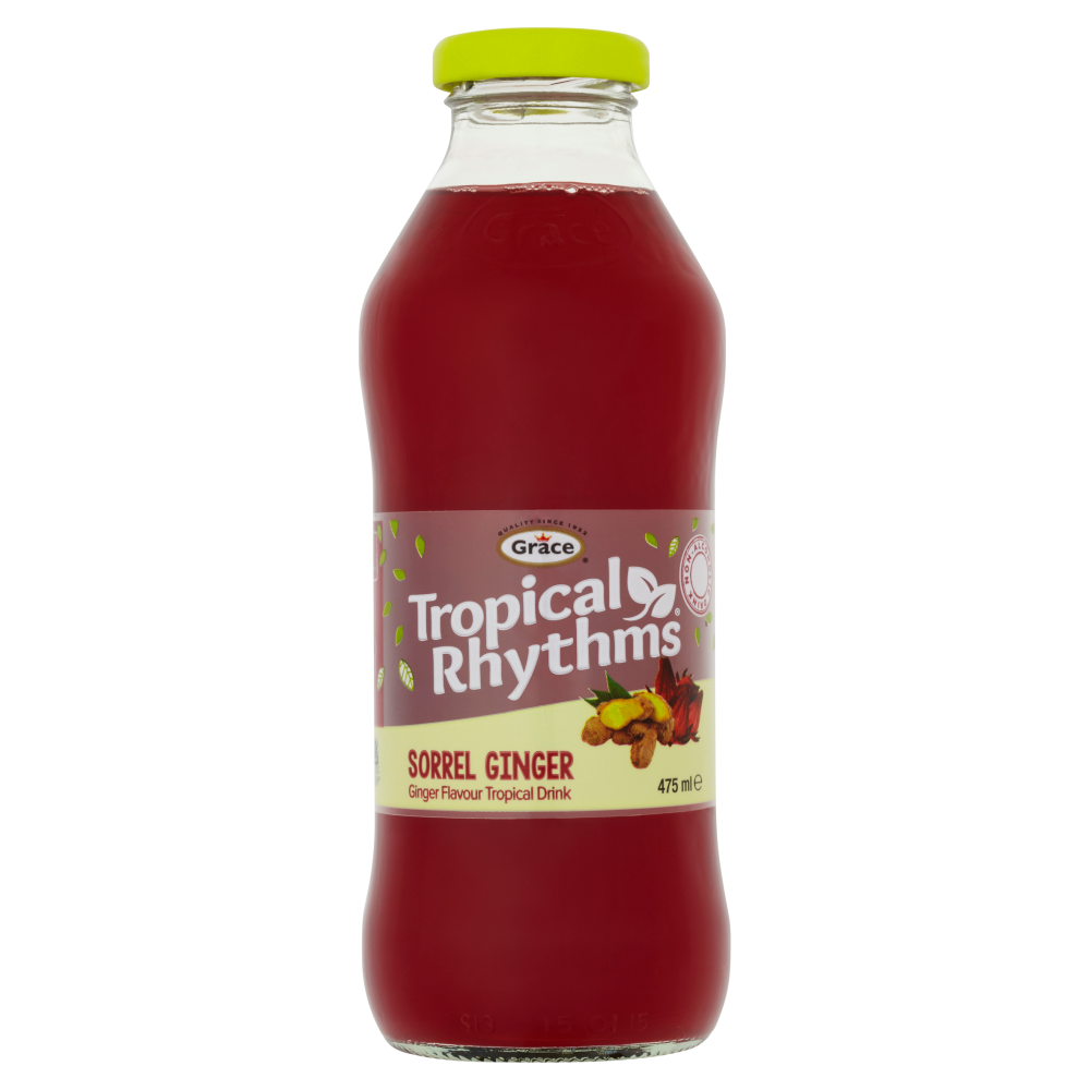 Tropical Rhythms Sorrel & Ginger 12x 475ml
