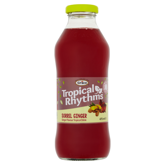 Tropical Rhythms Sorrel & Ginger 12x 475ml