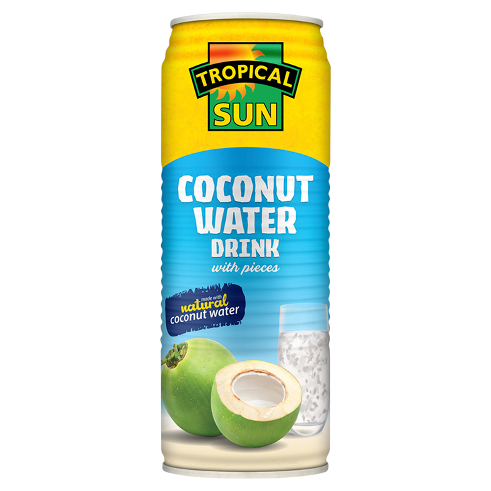 Tropical Sun Coconut Water with Pieces 12x 520ml