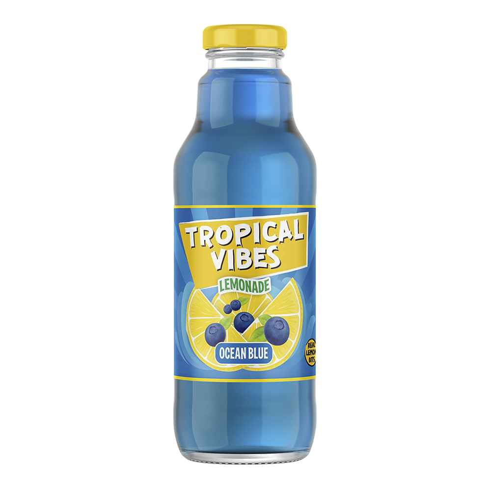 Tropical Vibes Ocean Blue Lemonade 12x 532ml