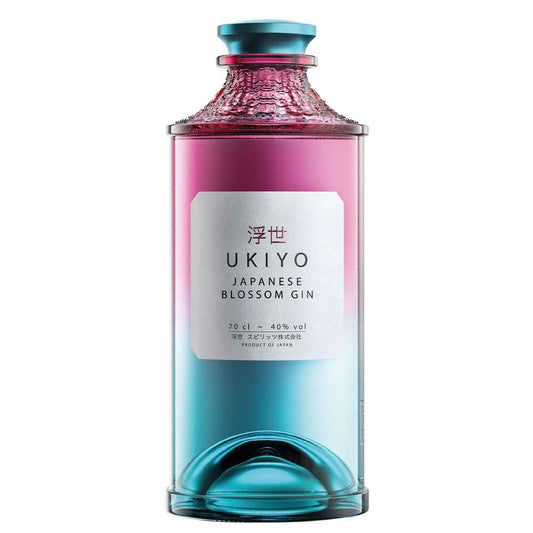Ukiyo Japanese Blossom Gin 70cl