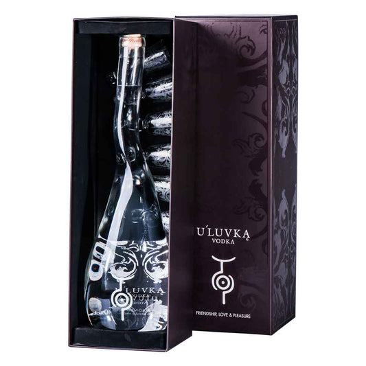 U'Luvka Vodka Friendship Love Pleasure 1.75Ltr Magnum Gift Pack