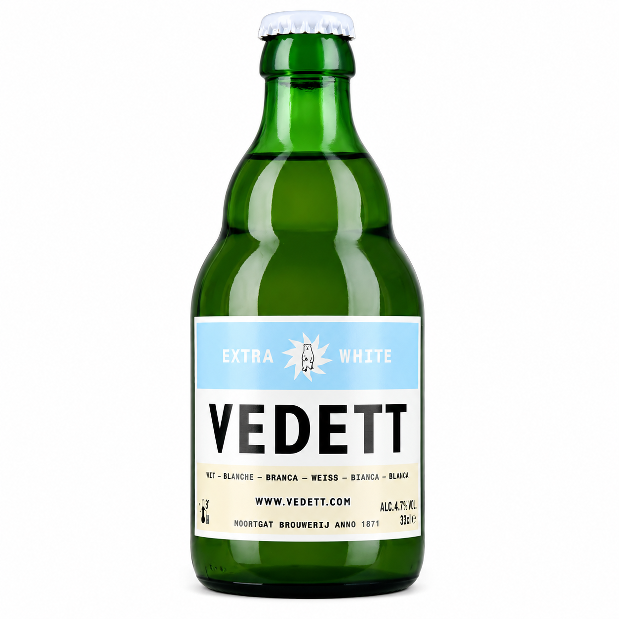 Vedett White Wheat Beer 24x 330ml
