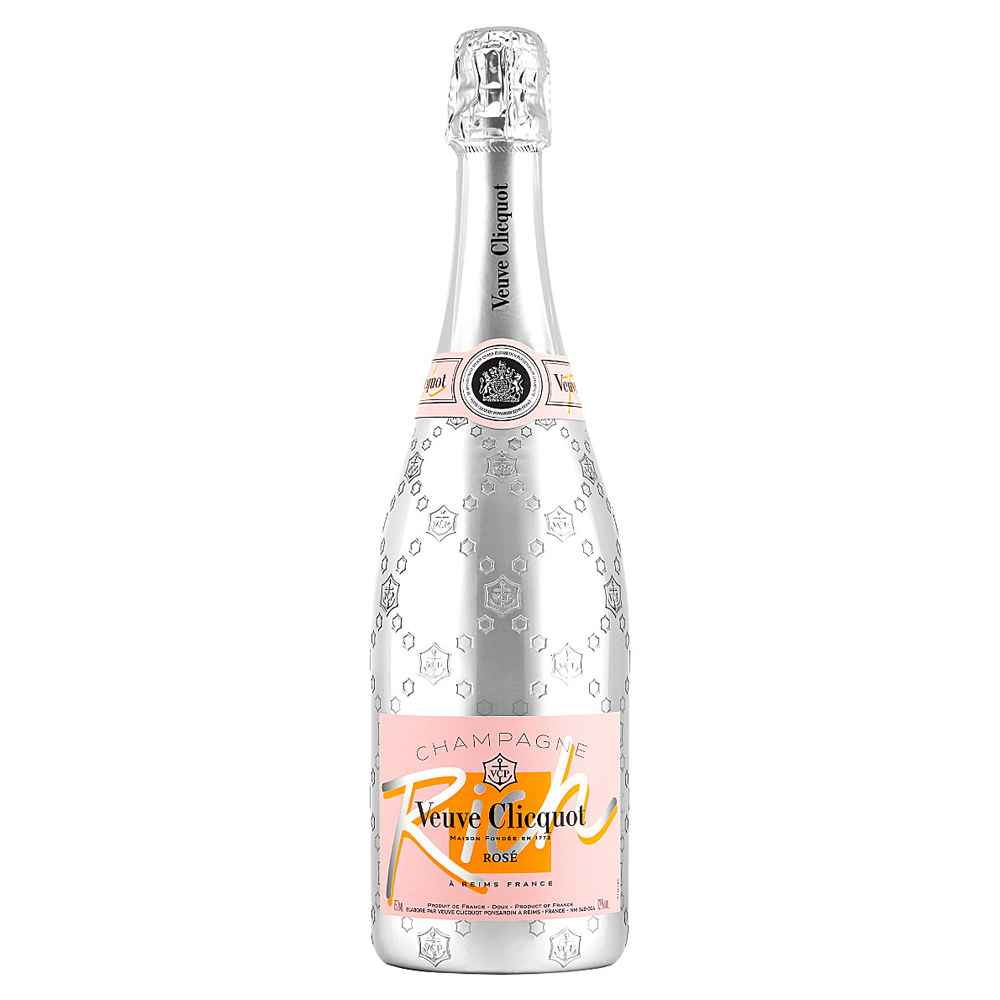 Veuve Clicquot Rich Rose Champagne 75cl