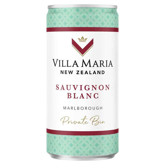 Villa Maria Private Bin Sauvignon Blanc White Wine 200ml Can
