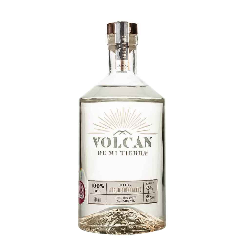 Volcan De Mi Tierra Anejo Cristalino Tequila 70cl