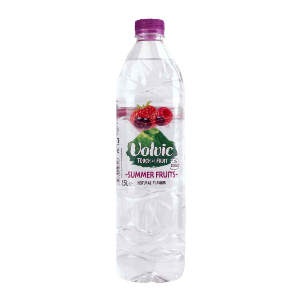Volvic Touch Of Fruits Summer Fruits Low Sugar Still Water 6x 1.5Ltr