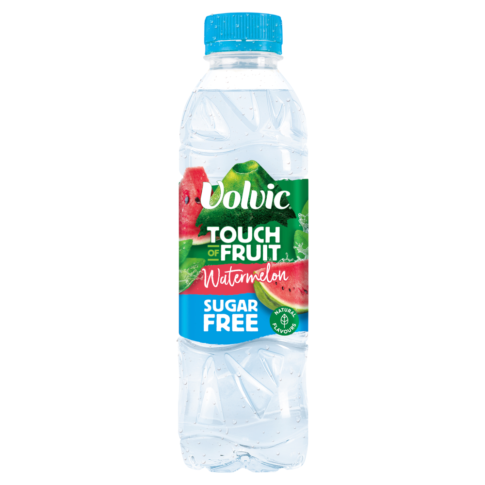Volvic Touch Of Fruits Watermelon Sugar Free Still Water 12x 500ml