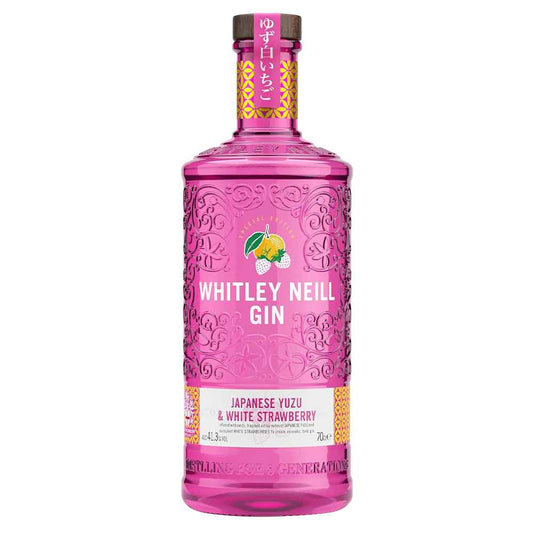 Whitley Neill Japanese Yuzu & White Strawberry Gin 70cl