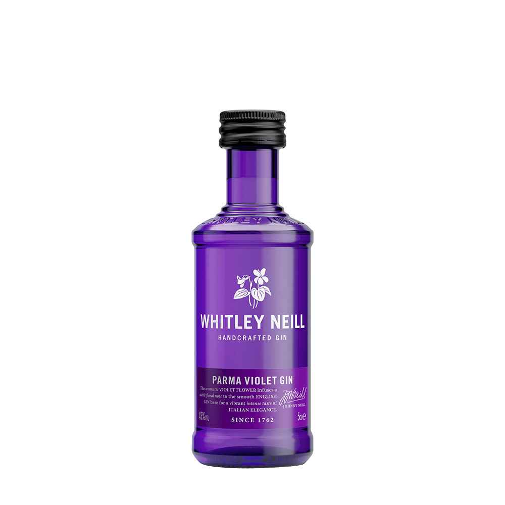 Whitley Neill Parma Violet Gin 5cl Miniature
