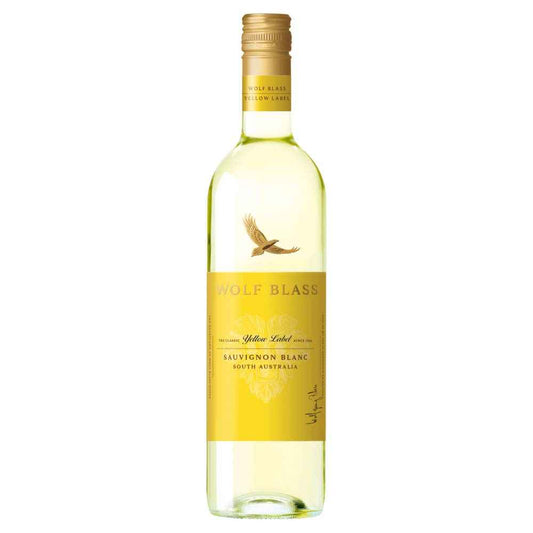 Wolf Blass Yellow Label Sauvignon Blanc Wine 75cl