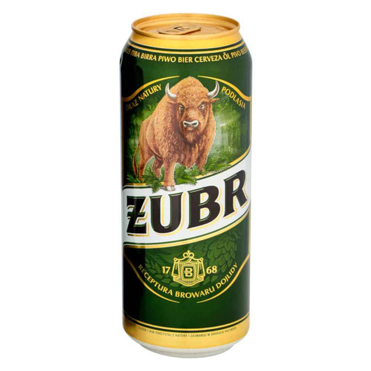 Zubr Beer 24x 500ml Cans